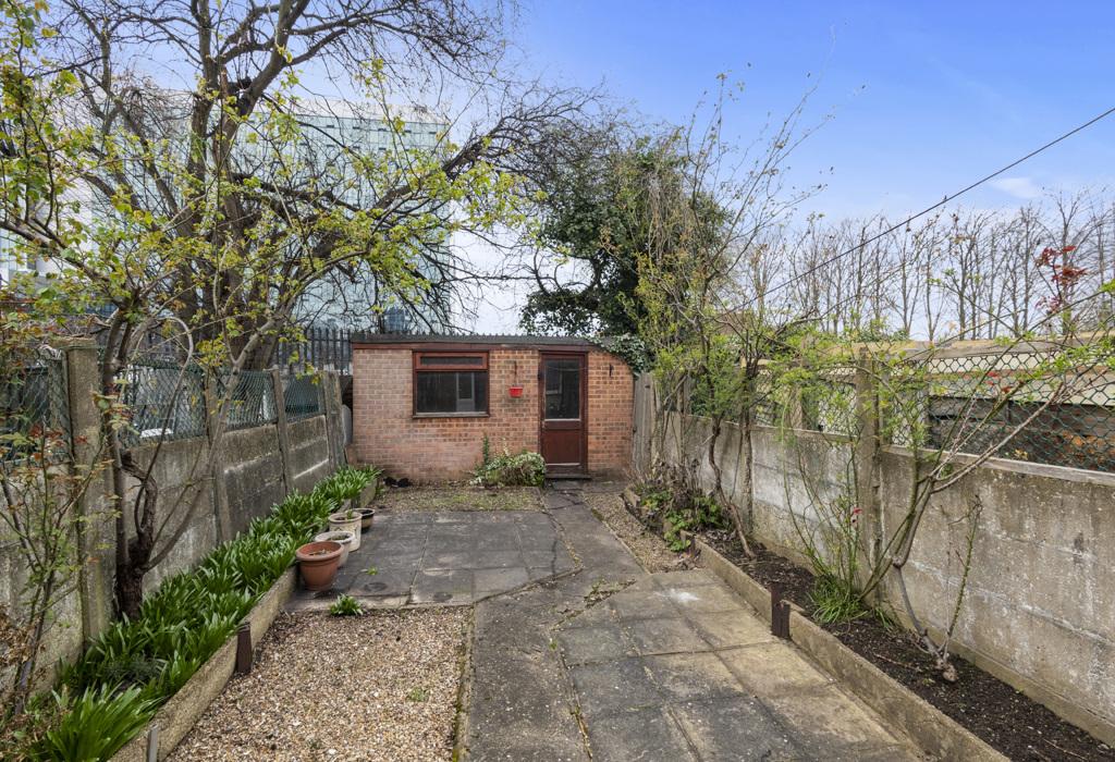 Rear Garden and Outhouse