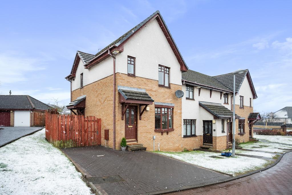 Burncrooks Avenue, Bearsden, East... 3 bed end of terrace house £225,000