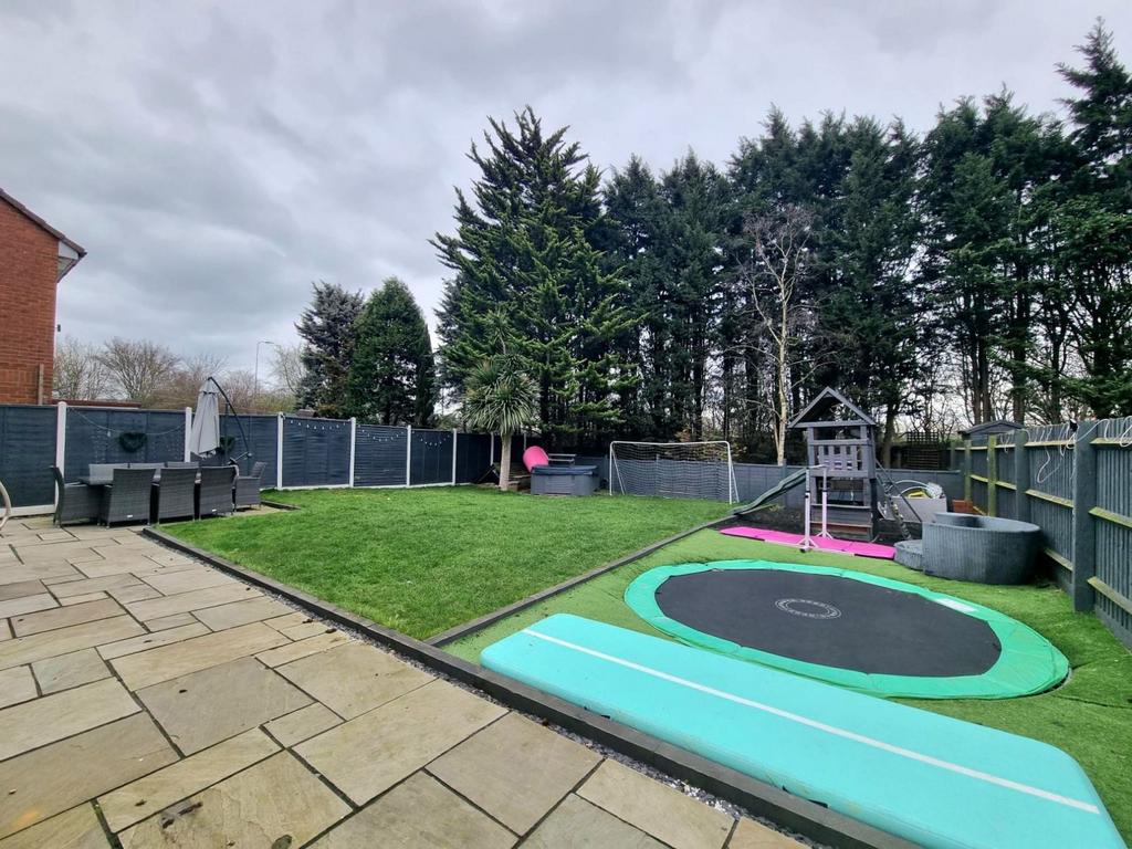 Rear garden