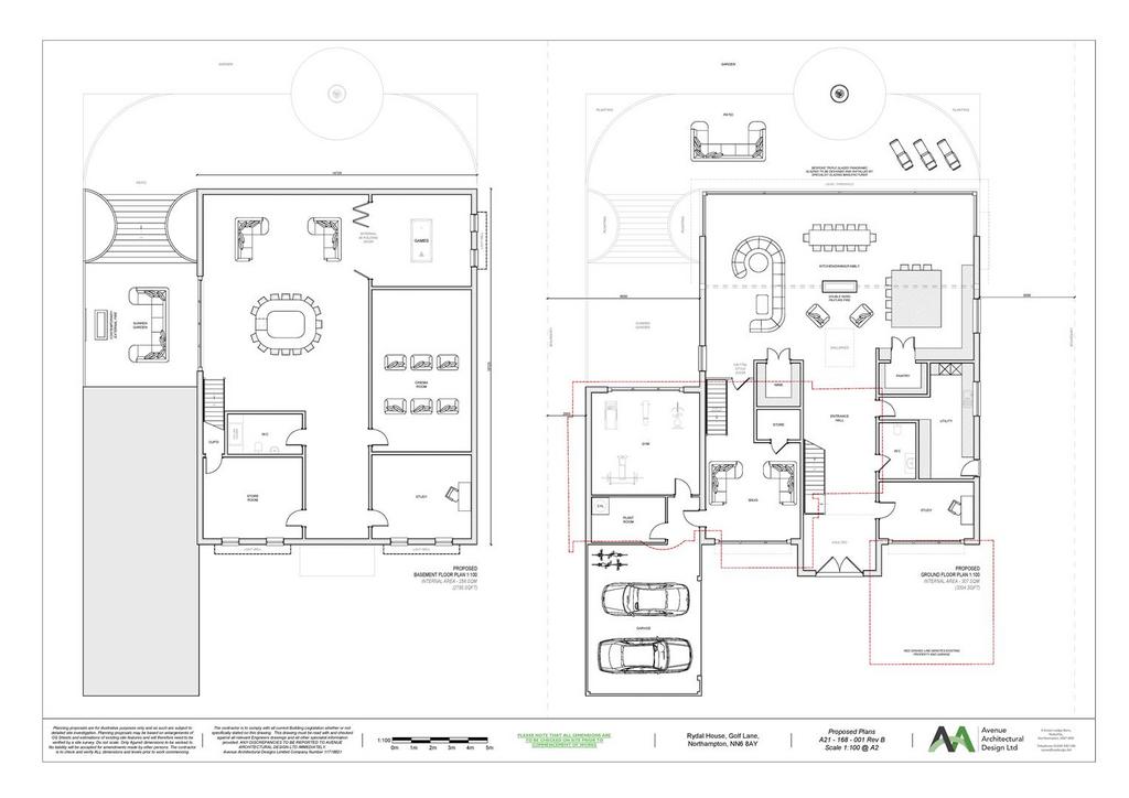 Lower ground and ground floor