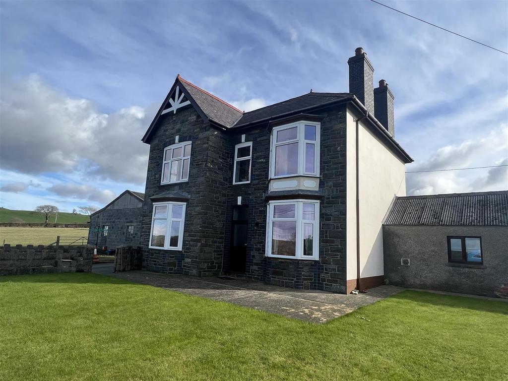 Llanfarian, Aberystwyth 4 bed property with land for sale £650,000