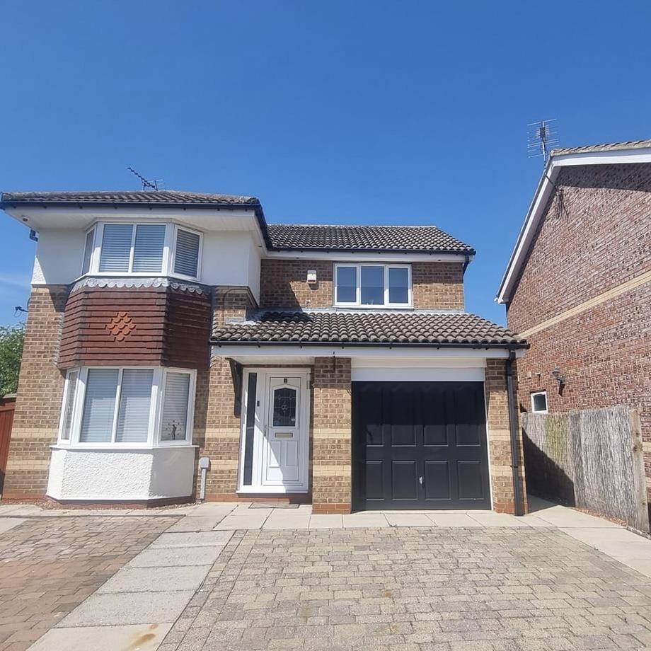 Vicarage Gardens, Willington 4 bed detached house for sale £240,000
