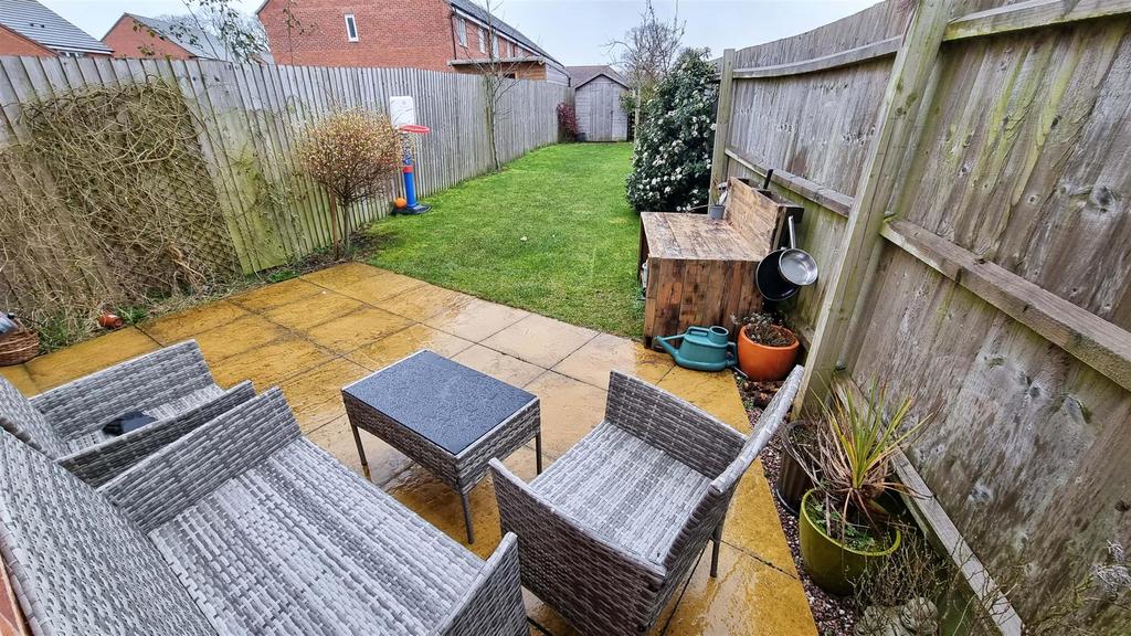 Rear garden