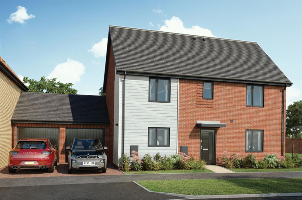 Ham Road, Faversham Lakes, Faversham, Kent 4 bed detached house for