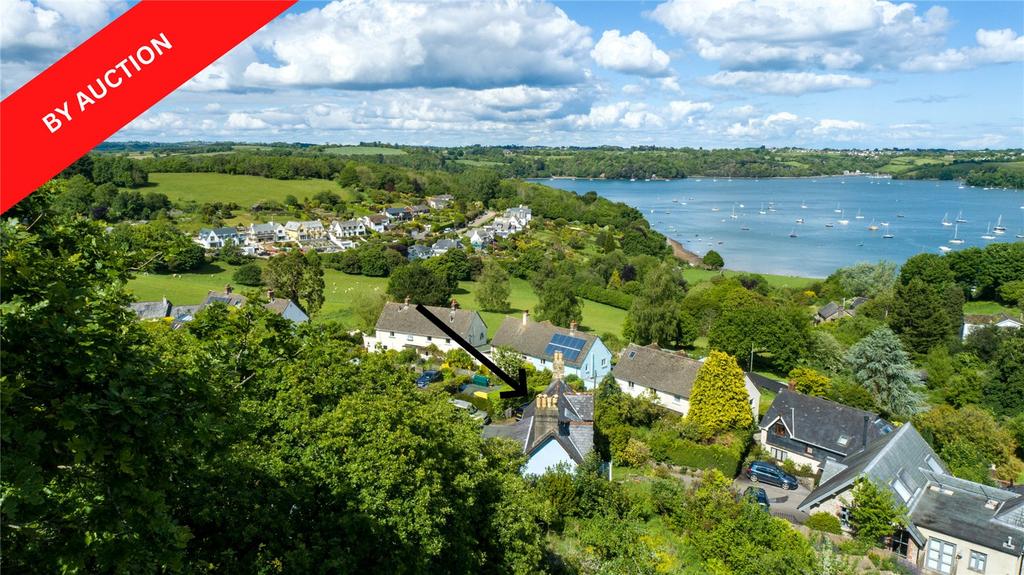 The Level, Dittisham, Dartmouth, Devon, TQ6 4 bed detached house for