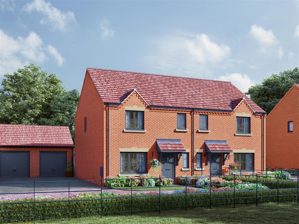 Plot 85 The Hunningham, Oakley Grove 2D, Leamington Spa 3 bed semi