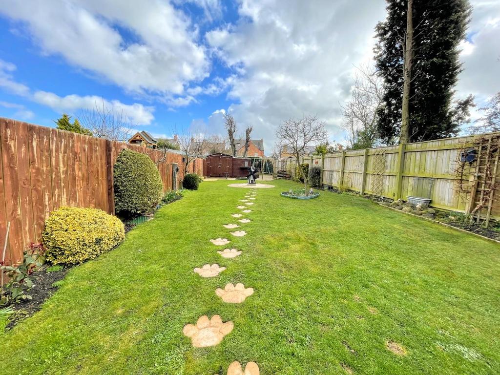 Rear garden