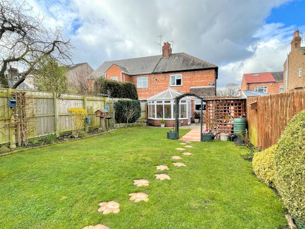Rear garden