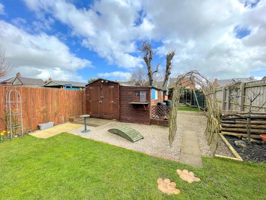 Rear garden