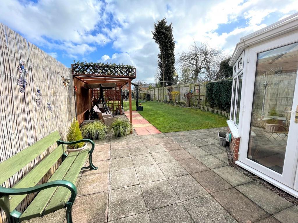 Rear garden