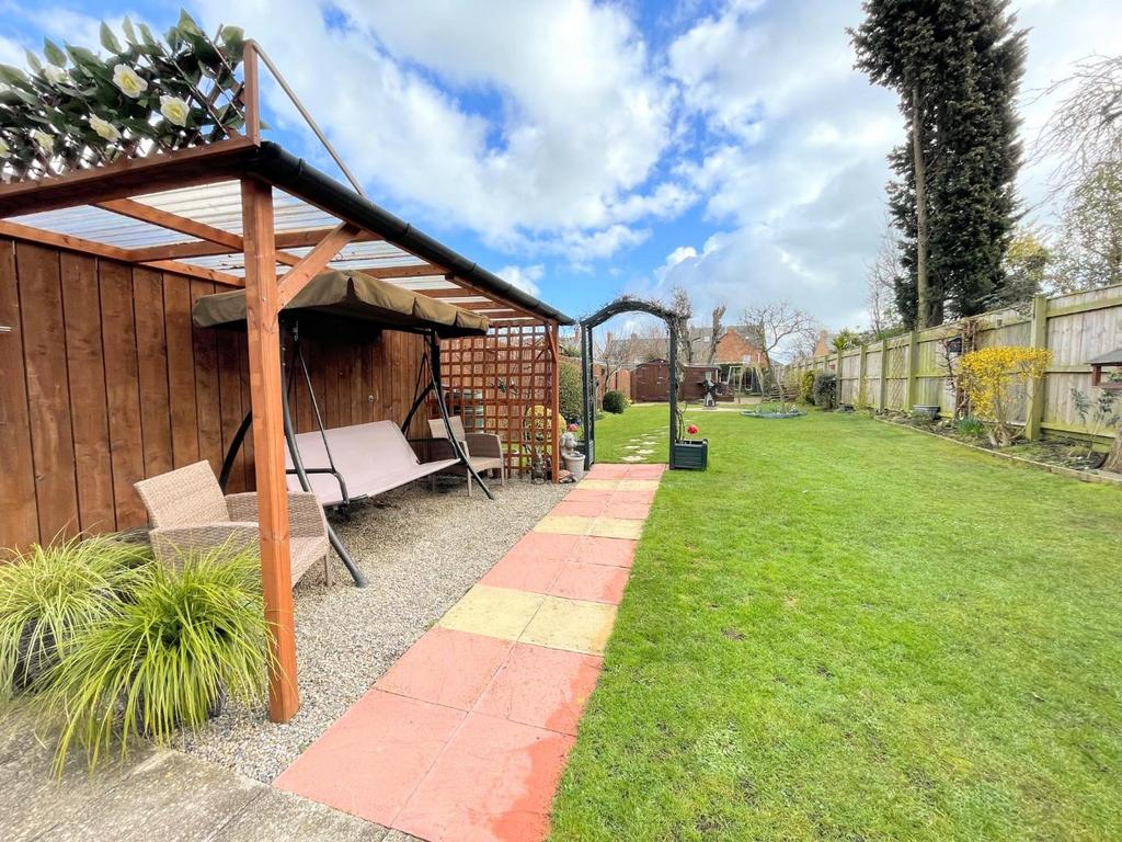 Rear garden