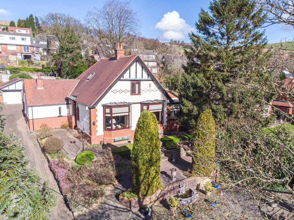 Oldham Road, Grasscroft, Saddleworth... 4 bed detached house for sale