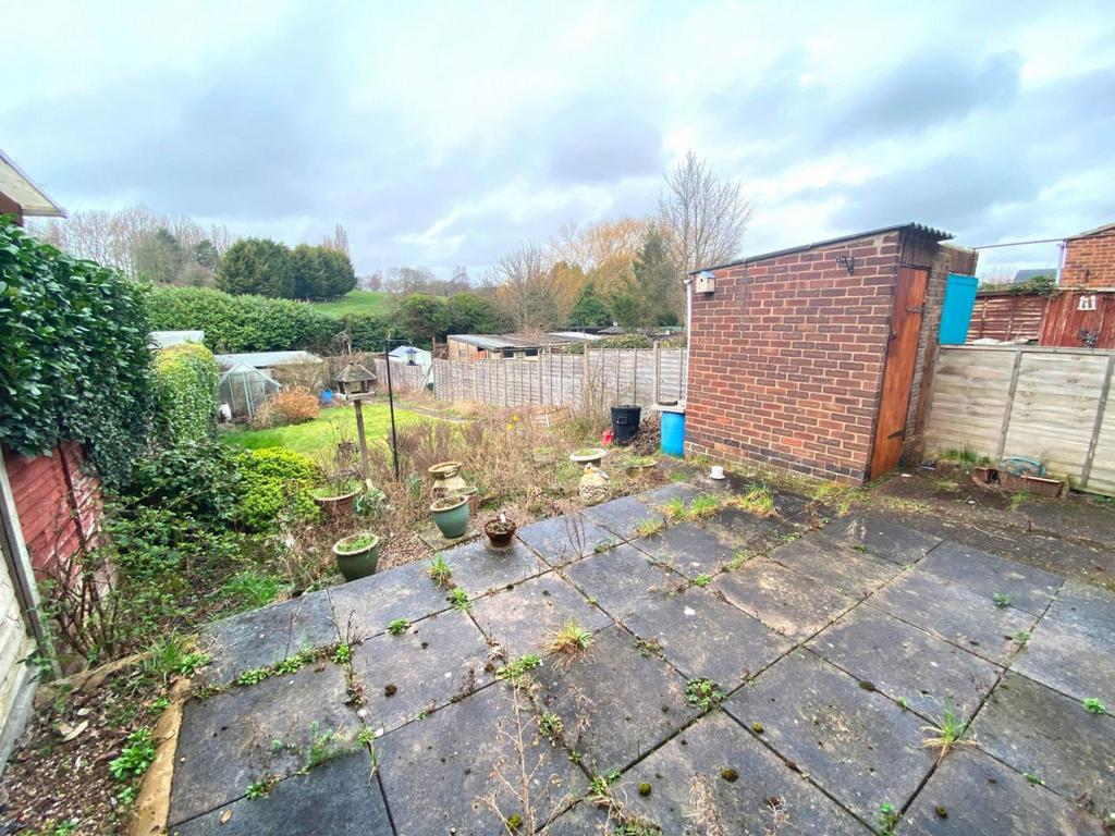 Rear garden