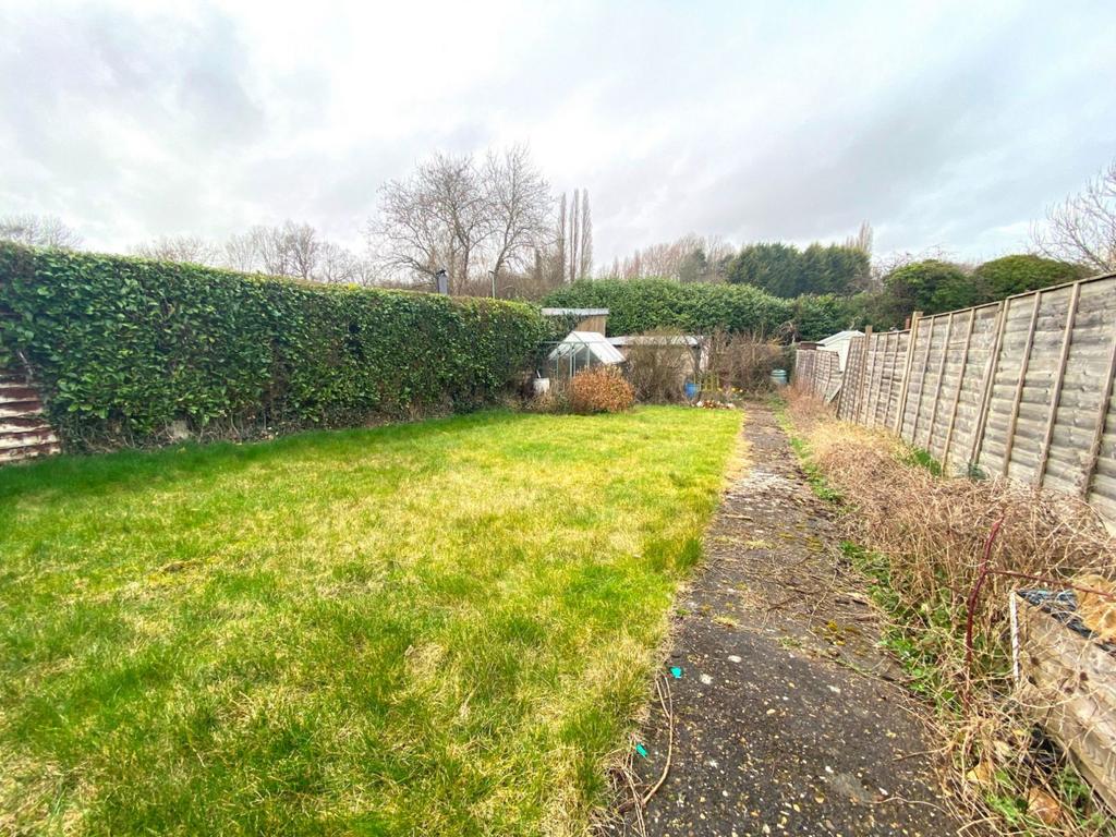 Rear garden
