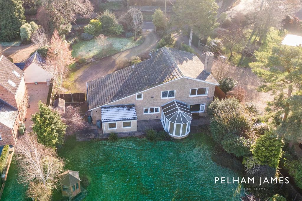 Rear Garden from the Air