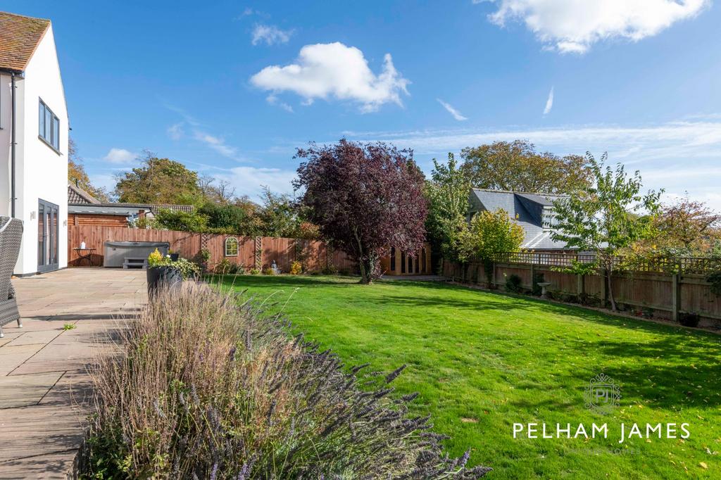 Rear garden