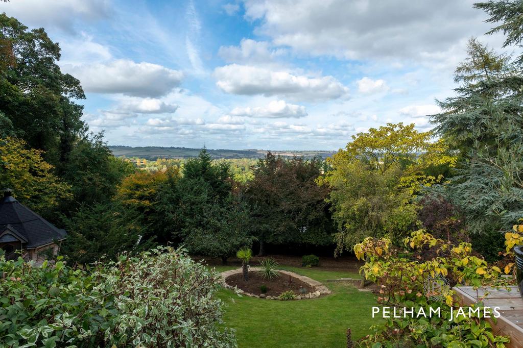 Garden from upper decking, The Architects...