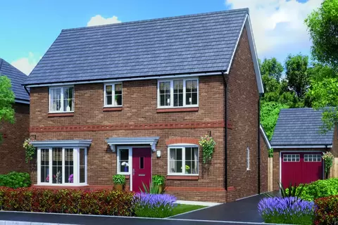4 bedroom detached house for sale - Plot 426, The Bowmont at Dracan Village, Drakelow Park, Walton Road DE15