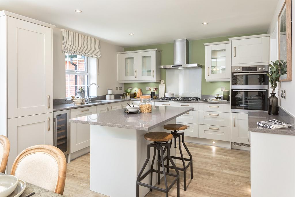 Kitchen in the Chelworth 4 bedroom home
