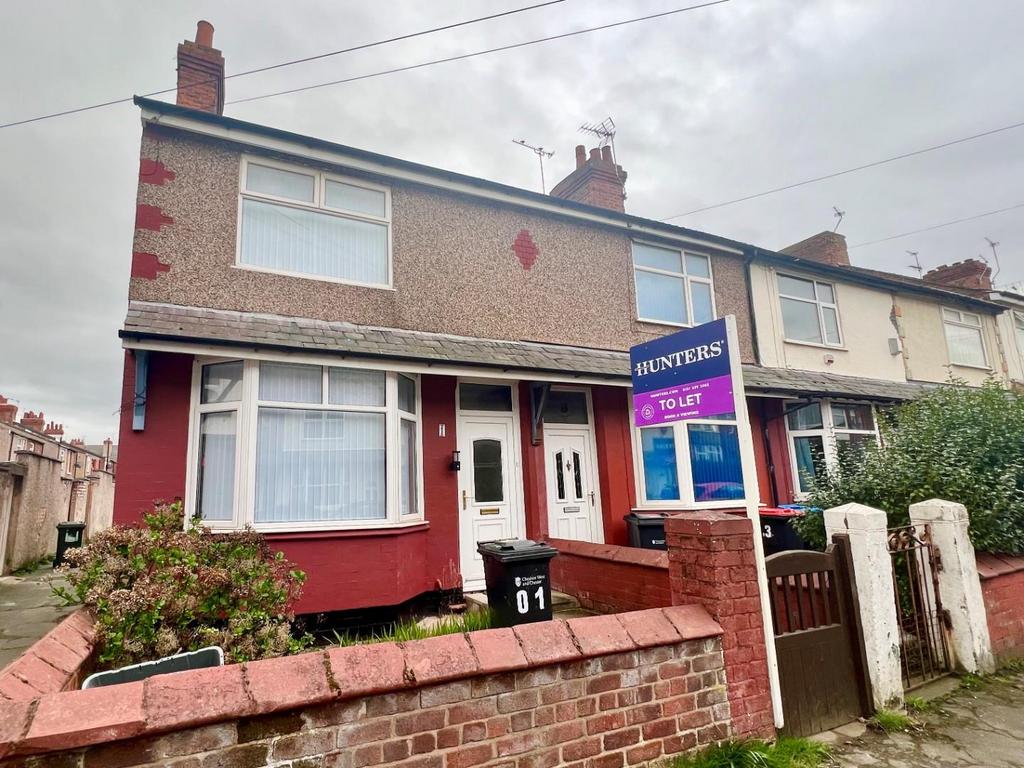 Wilkinson Street, Ellesmere Port... 3 bed end of terrace house £720 pcm (£166 pw)