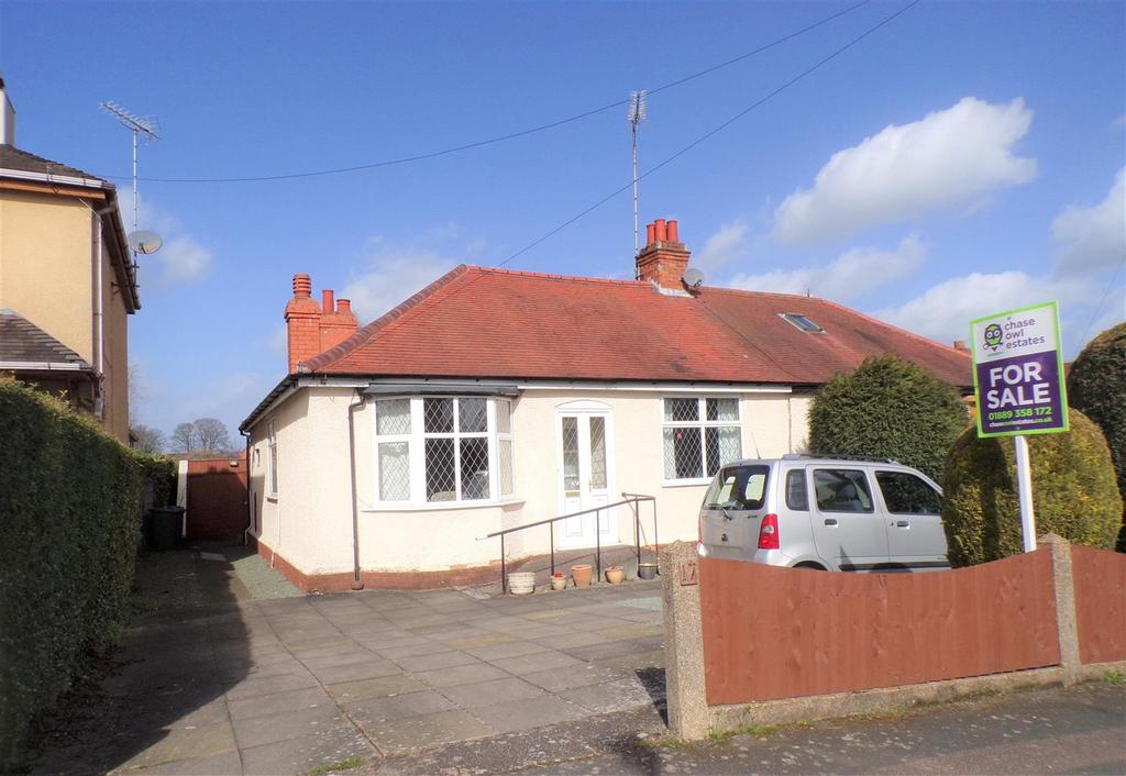 Garden Drive, Brereton, Rugeley 3 bed semidetached bungalow £300,000