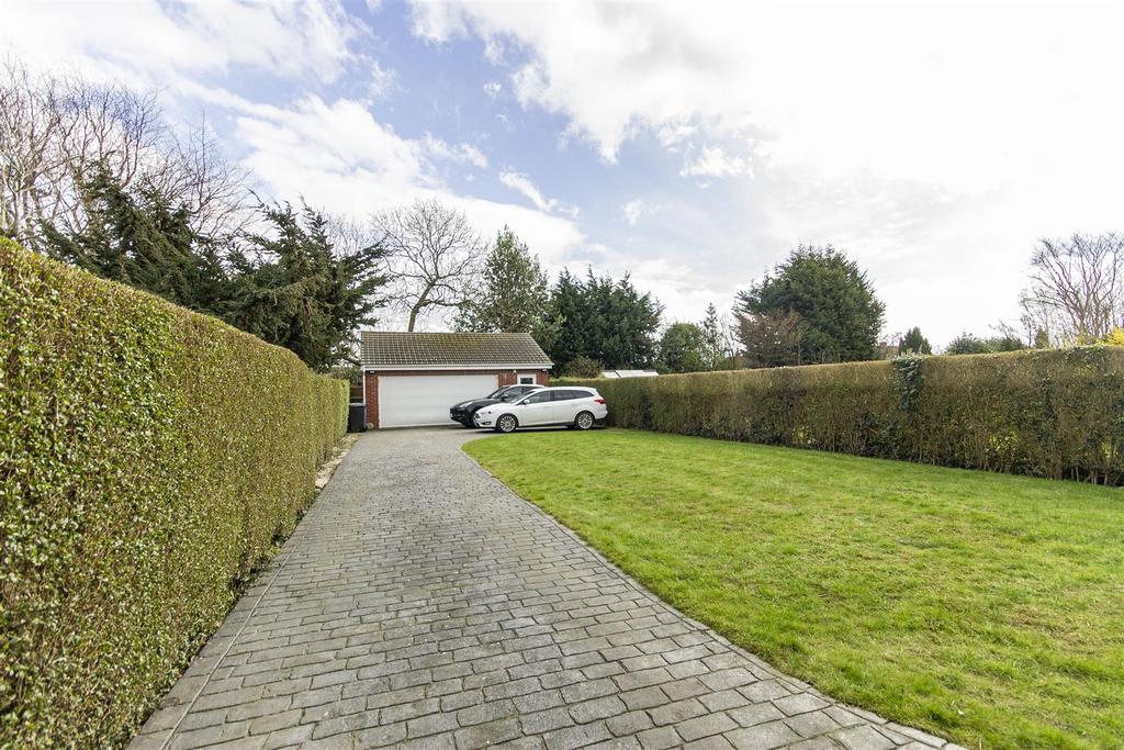 Rear Garden &amp; Double Garage