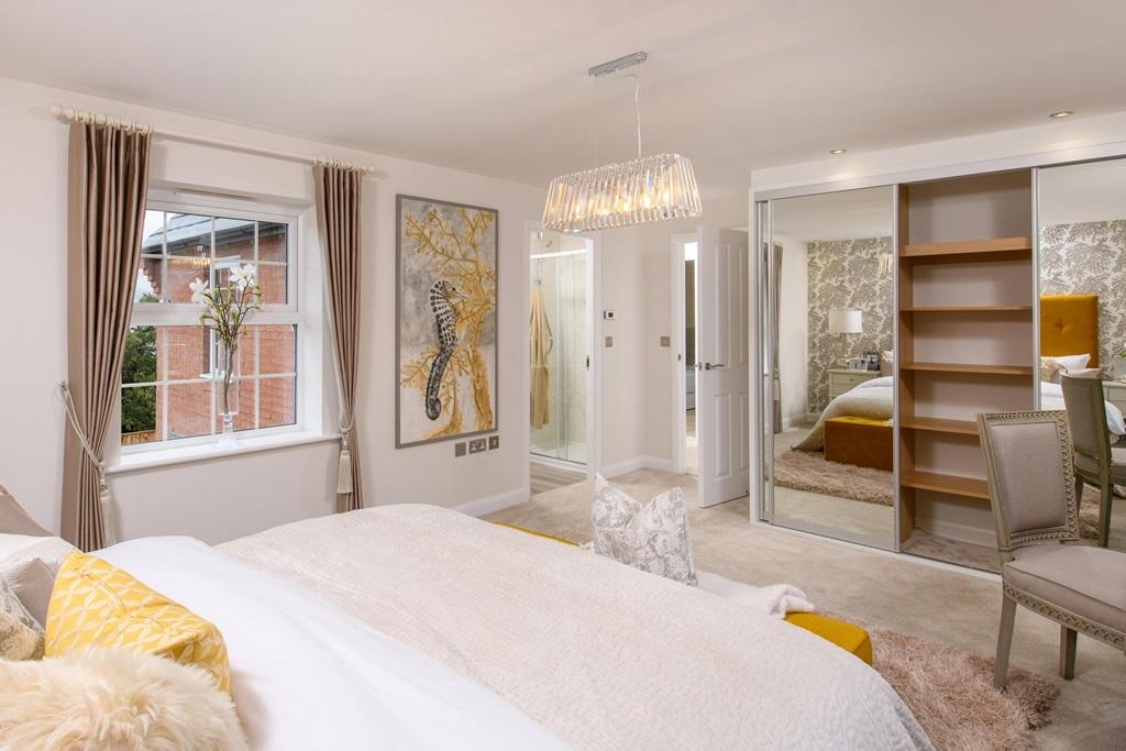 David Wilson Homes Layton Main Bedroom