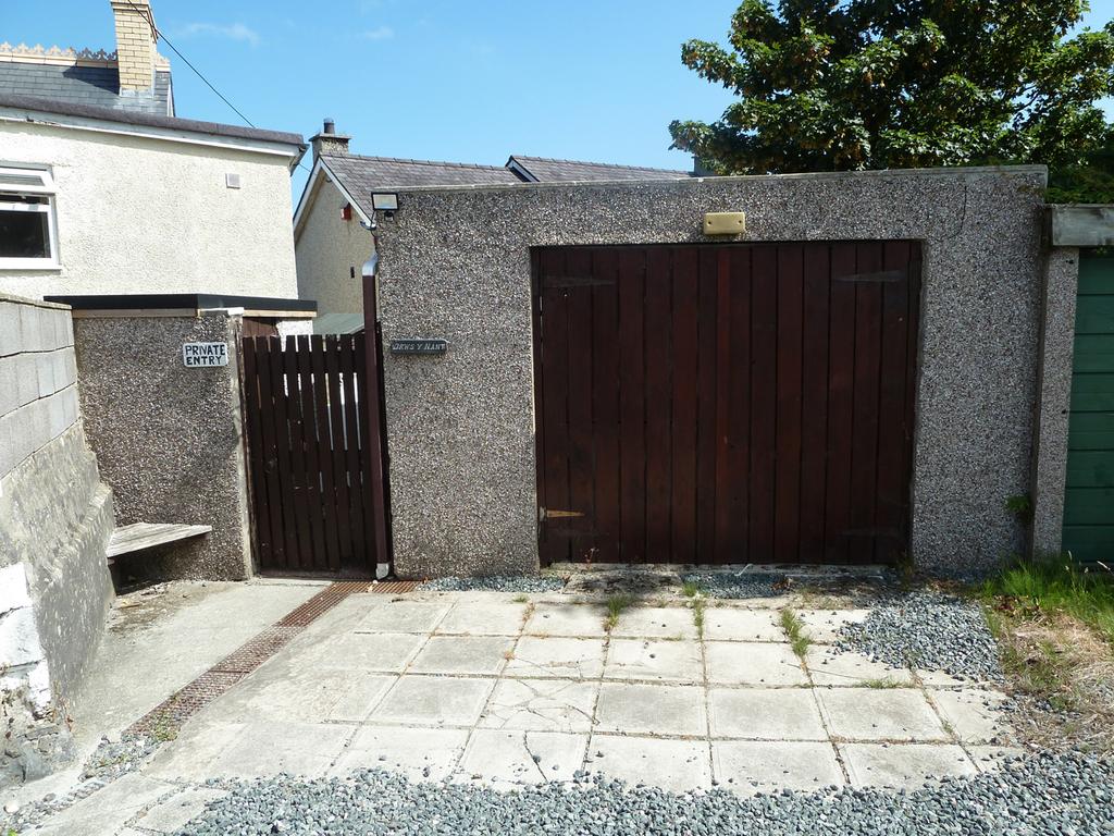 Garage and entrance