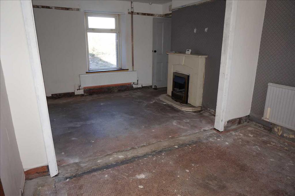 Open plan lounge and