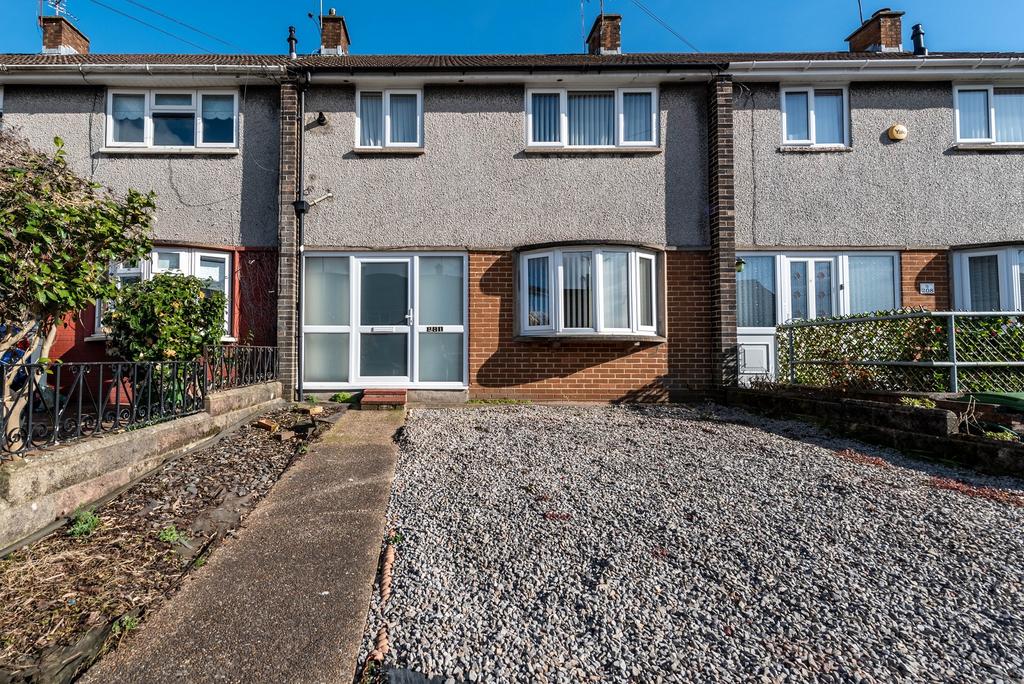 Burnham Avenue, Llanrumney, Cardiff. CF3 3 bed terraced house for sale £185,000