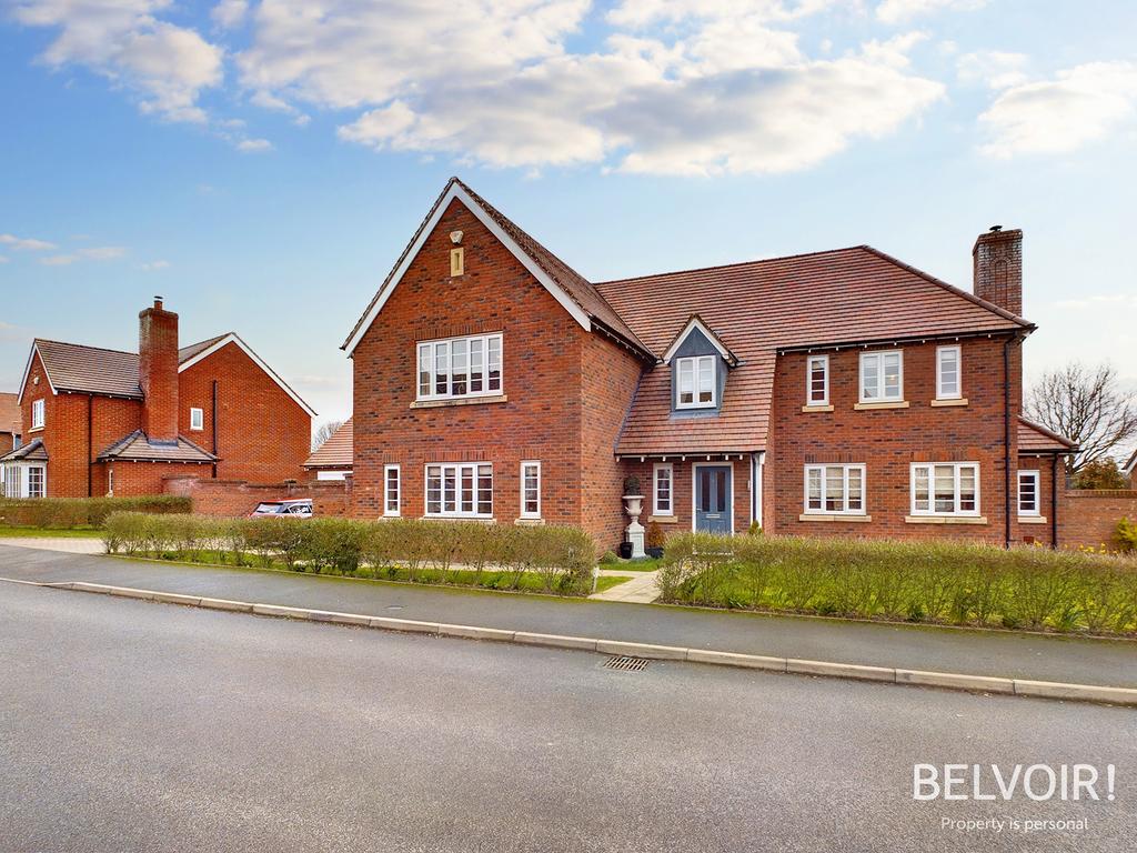 De Quincey Fields, Upton Magna, Shrewsbury, SY4 4 bed detached house