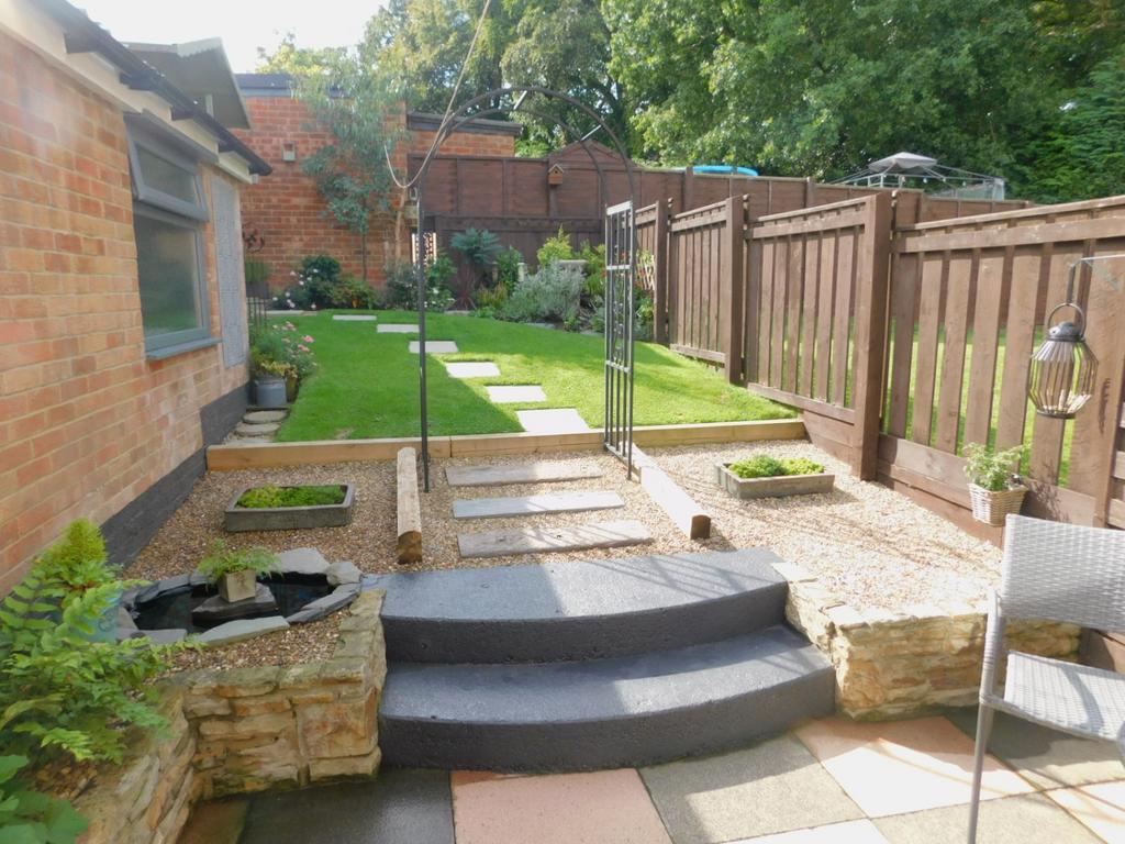 Rear garden