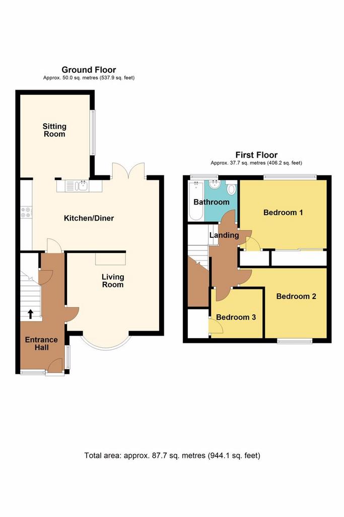 Salisbury Court, Cwmbran REF00021661 3 bed terraced house for sale