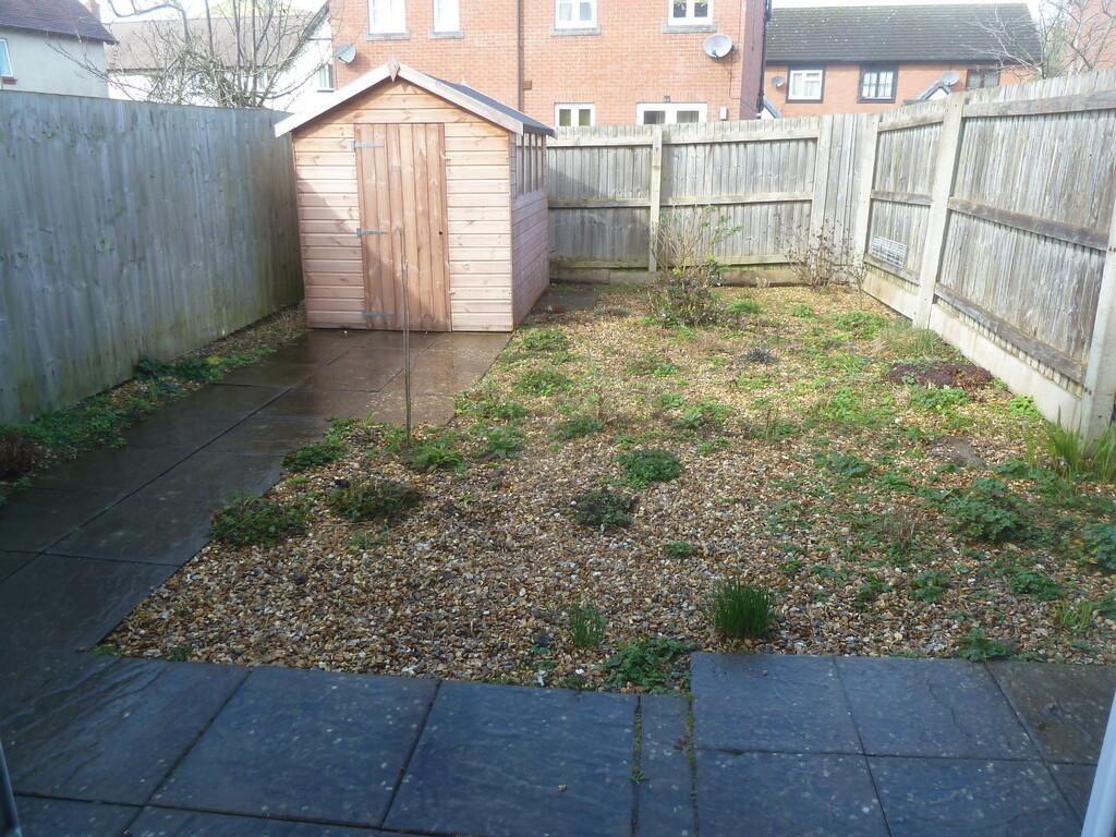Rear garden