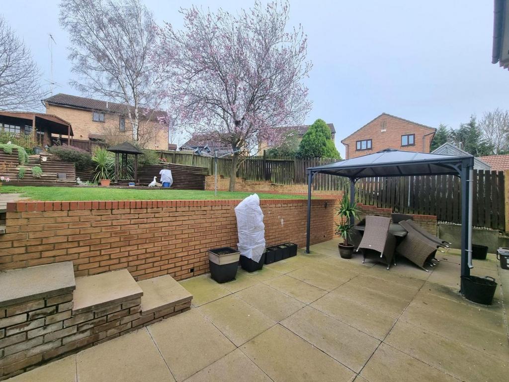 Rear garden
