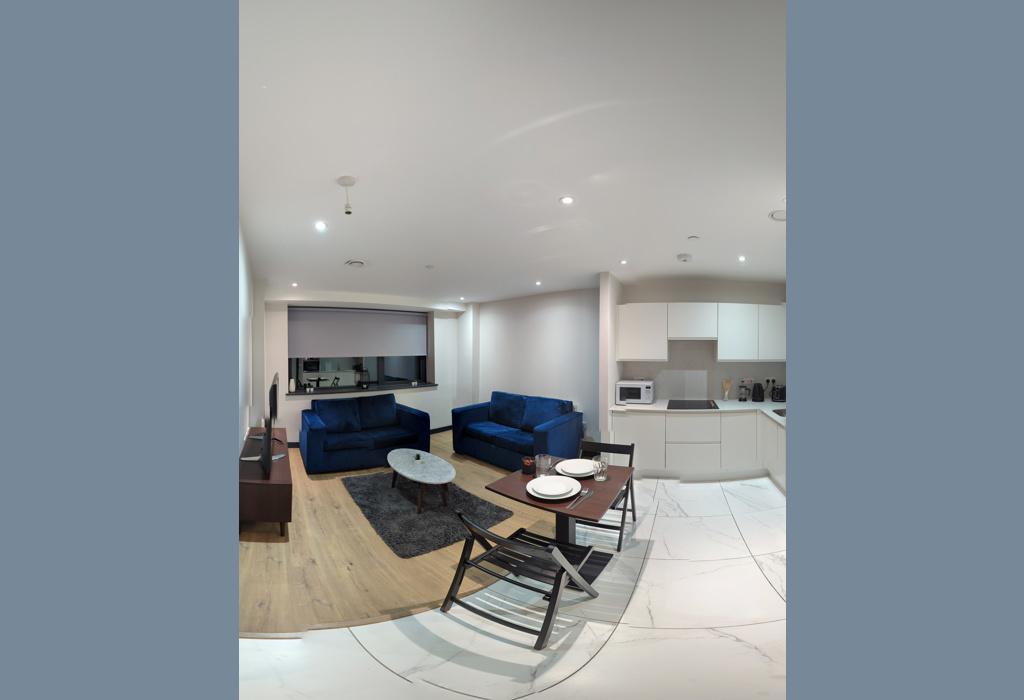 Photosphere of the kitchen and lounge