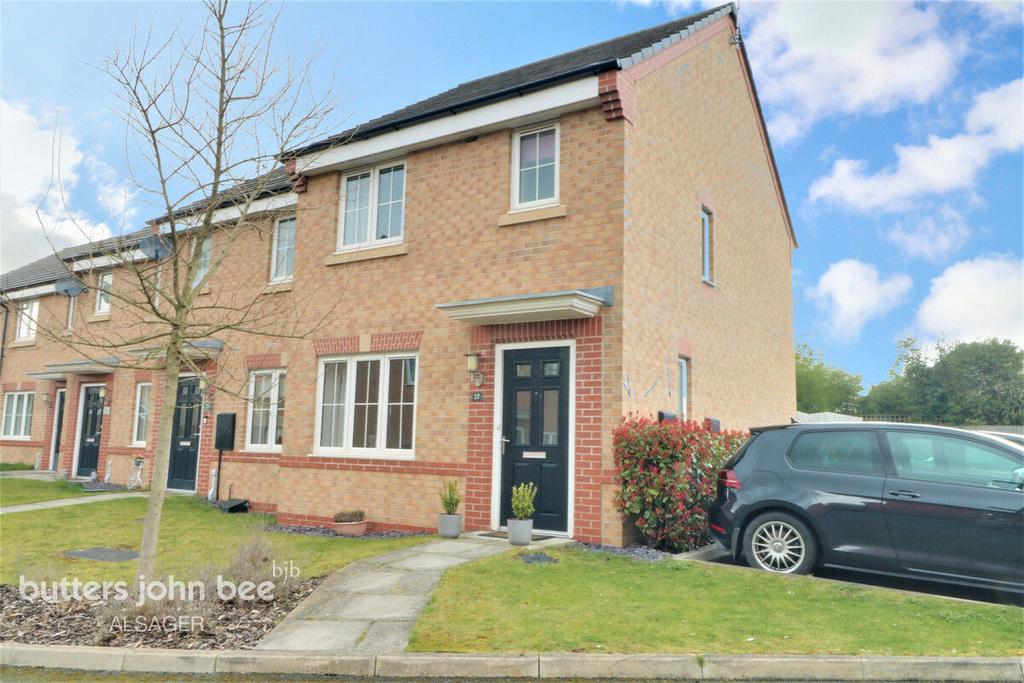 Goss Place, Alsager 2 bed end of terrace house for sale £140,000