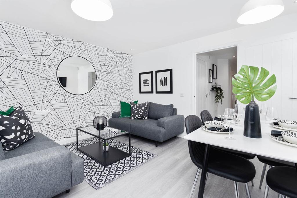 Open plan lounge to relax and eat