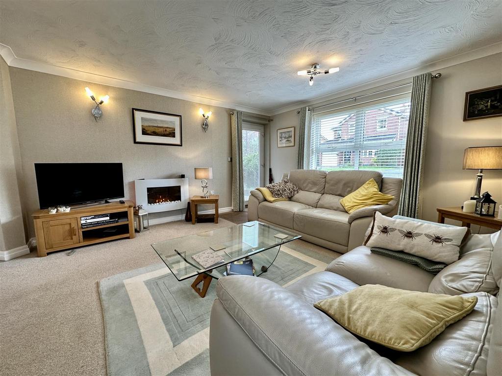 Lounge with dining area