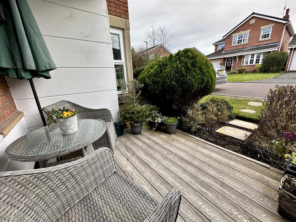 Private patio