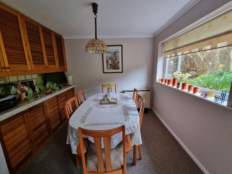Open plan dining...