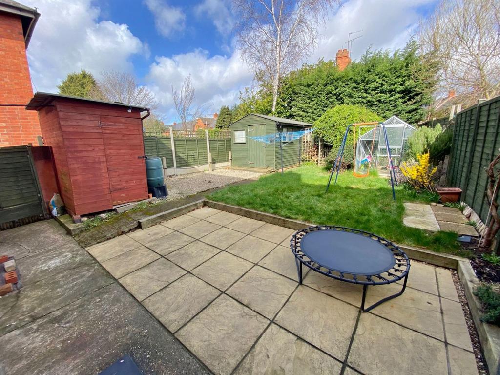 Rear garden