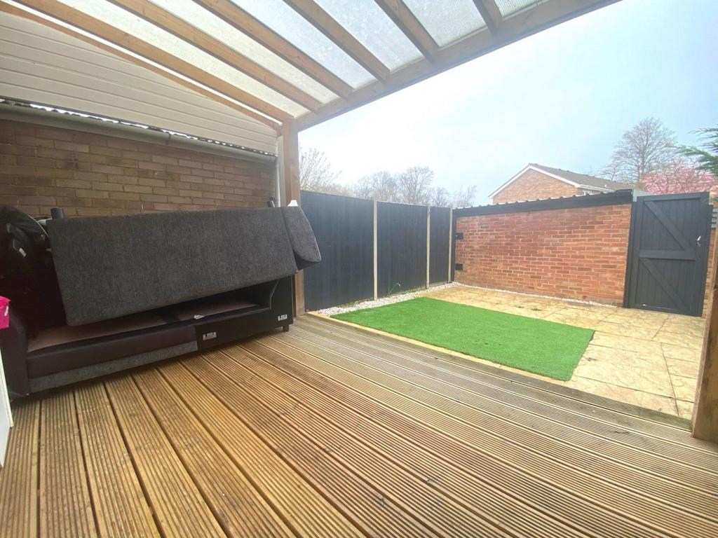 Rear garden