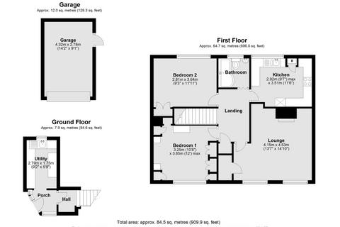 2 bedroom maisonette for sale, Five Acres, London Colney, AL2