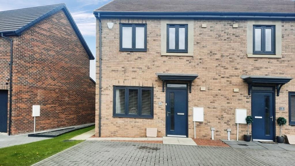 Marley Fields, Wheatley Hill, Durham, Durham, DH6 3AX 3 bed semi