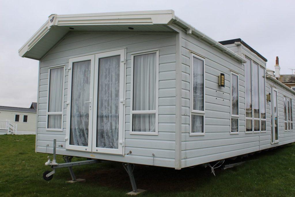 integrated washing machine for static caravan