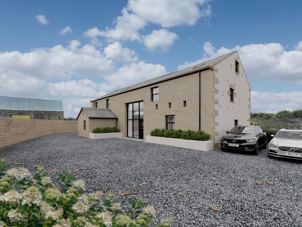Plane Trees Barn, Bradley Fold Road... 4 bed semidetached house for