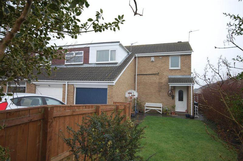 Bamburgh Drive, Pegswood, Morpeth, NE61 6TT 3 bed semidetached house