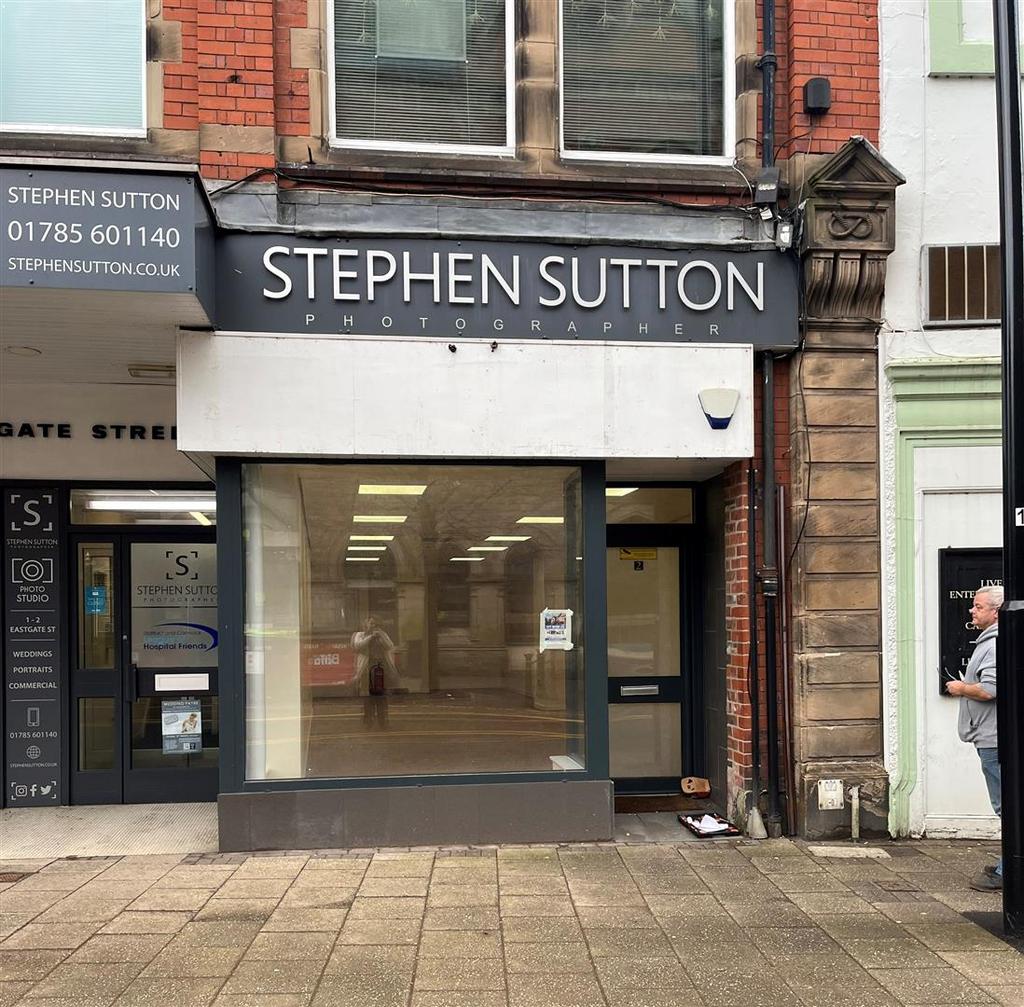 2 Eastgate Street, Stafford, ST16 2NQ Retail property (high street) to