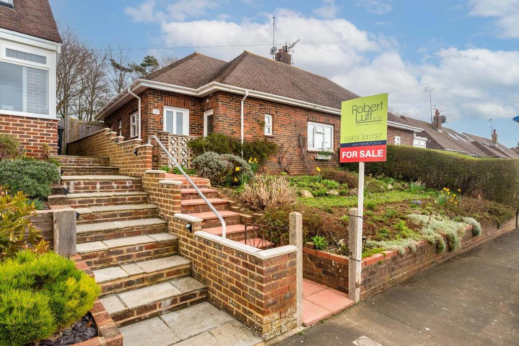 Downsway, Southwick, Brighton 3 bed semidetached bungalow for sale £